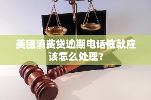 美团消费贷逾期电话催款应该怎么处理？