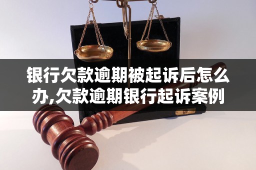 银行欠款逾期被起诉后怎么办,欠款逾期银行起诉案例解析