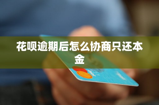 花呗逾期后怎么协商只还本金