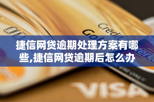 捷信网贷逾期处理方案有哪些,捷信网贷逾期后怎么办理