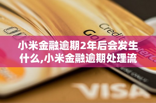 小米金融逾期2年后会发生什么,小米金融逾期处理流程详解