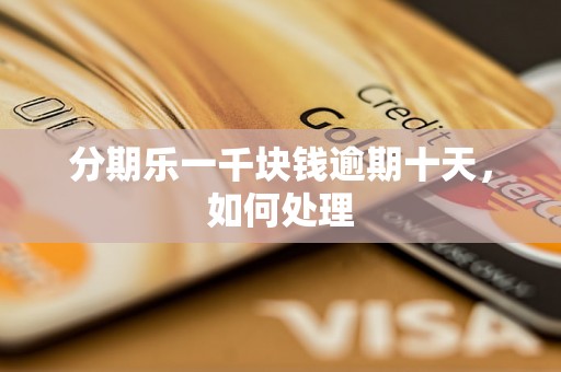分期乐一千块钱逾期十天，如何处理