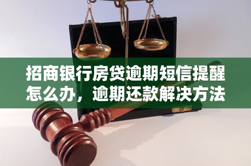 招商银行房贷逾期短信提醒怎么办，逾期还款解决方法