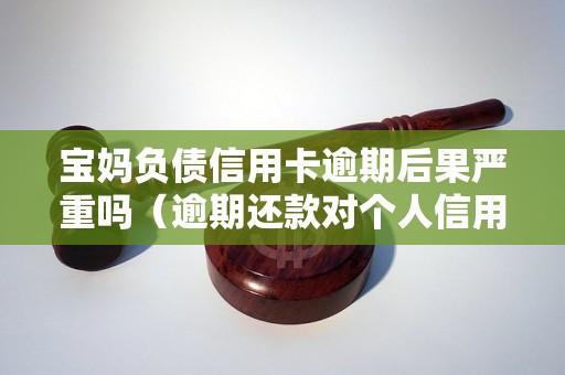 宝妈负债信用卡逾期后果严重吗（逾期还款对个人信用影响有多大）