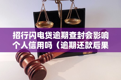 招行闪电贷逾期查封会影响个人信用吗（逾期还款后果解析）