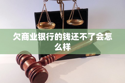 欠商业银行的钱还不了会怎么样