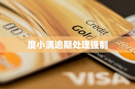度小满逾期处理强制