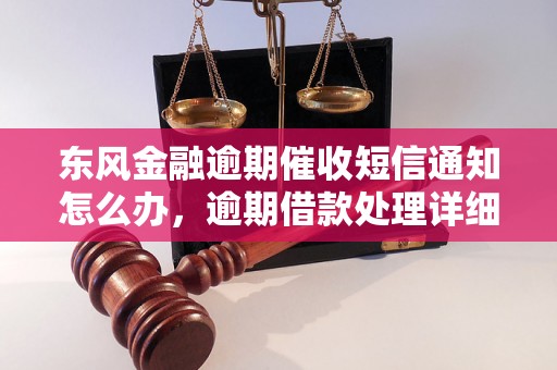 东风金融逾期催收短信通知怎么办，逾期借款处理详细流程