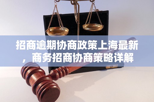 招商逾期协商政策上海最新，商务招商协商策略详解