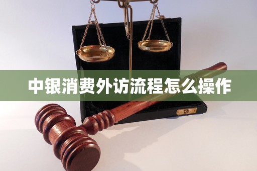 中银消费外访流程怎么操作