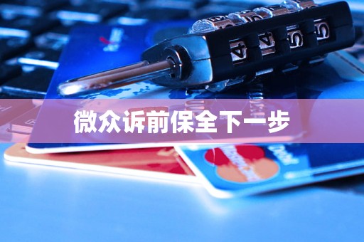 微众诉前保全下一步
