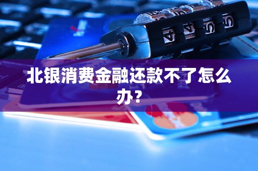 北银消费金融还款不了怎么办？