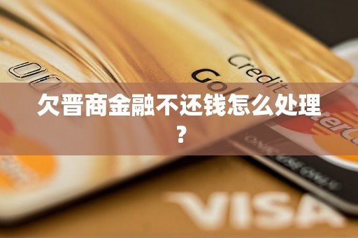 欠晋商金融不还钱怎么处理？