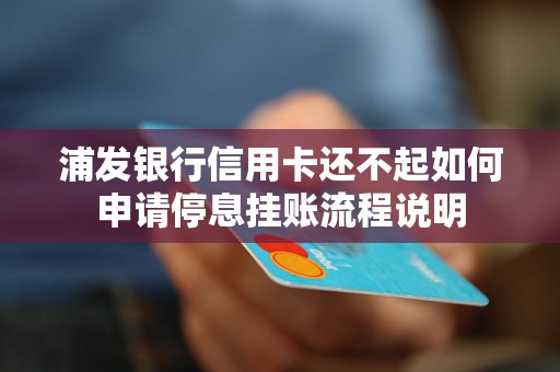 浦发银行信用卡还不起如何申请停息挂账流程说明