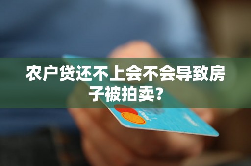 农户贷还不上会不会导致房子被拍卖？