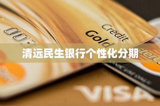 清远民生银行个性化分期