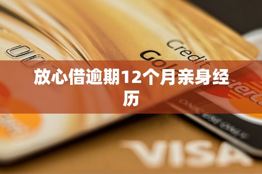 放心借逾期12个月亲身经历