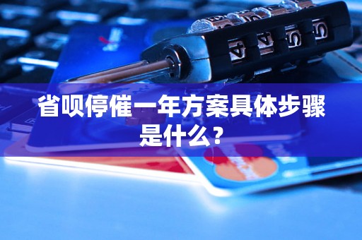 省呗停催一年方案具体步骤是什么? 省呗停催一年方案具体步骤是什么?