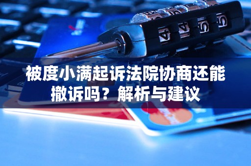 被度小满起诉法院协商还能撤诉吗？解析与建议