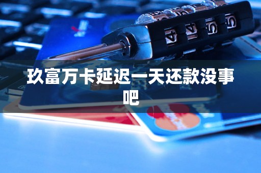 玖富万卡延迟一天还款没事吧