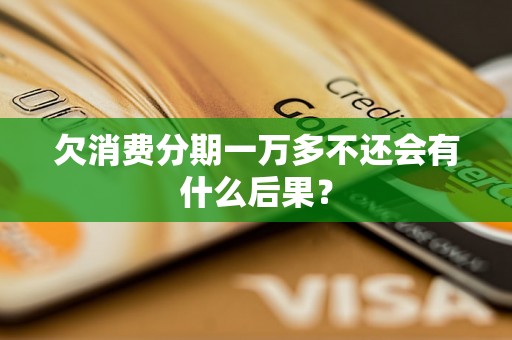欠消费分期一万多不还会有什么后果? 欠消费分期一万多不还会有什么后果?