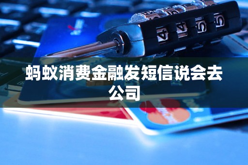 蚂蚁消费金融发短信说会去公司