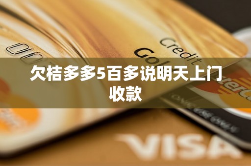 欠桔多多5百多说明天上门收款 欠桔多多5百多说明天上门收款