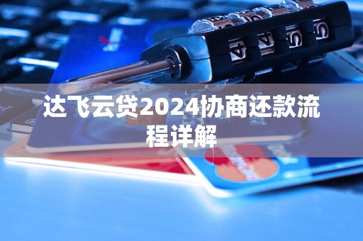 达飞云贷2024协商还款流程详解