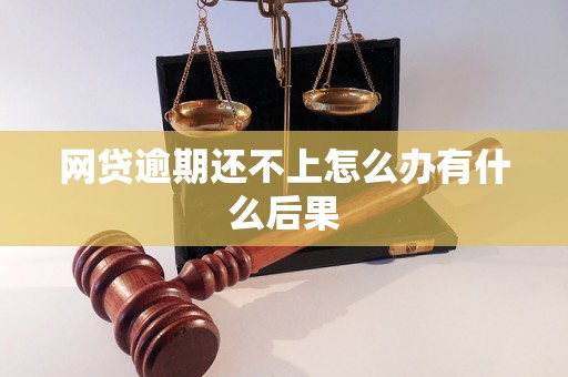 网贷逾期还不上怎么办有什么后果 网贷逾期还不上怎么办有什么后果