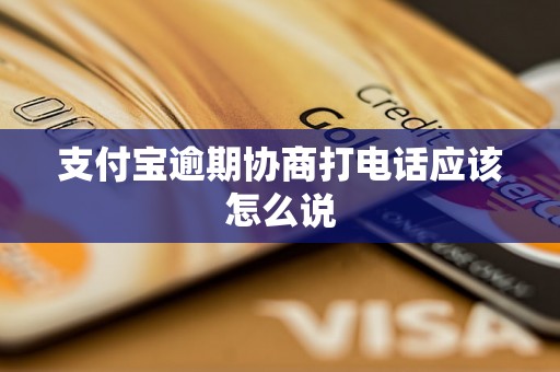 支付宝逾期协商打电话应该怎么说 支付宝逾期协商打电话应该怎么说