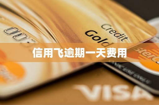 信用飞逾期一天费用