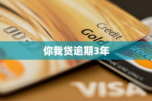 你我贷逾期3年