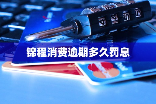 锦程消费逾期多久罚息