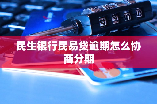 民生银行民易贷逾期怎么协商分期