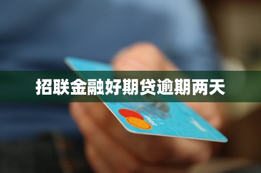 招联金融好期贷逾期两天