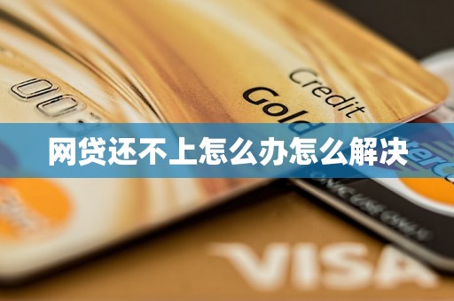 网贷还不上怎么办怎么解决