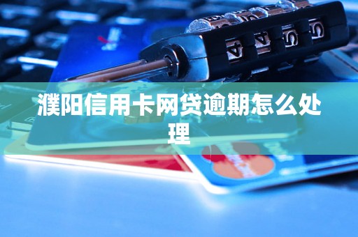 濮阳信用卡网贷逾期怎么处理