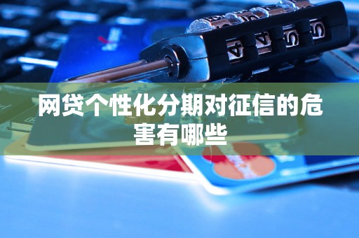 网贷个性化分期对征信的危害有哪些