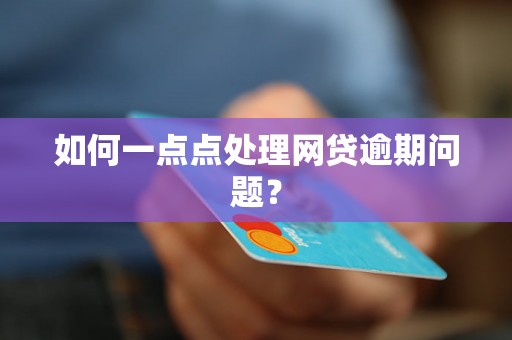 如何一点点处理网贷逾期问题? 如何一点点处理网贷逾期问题?