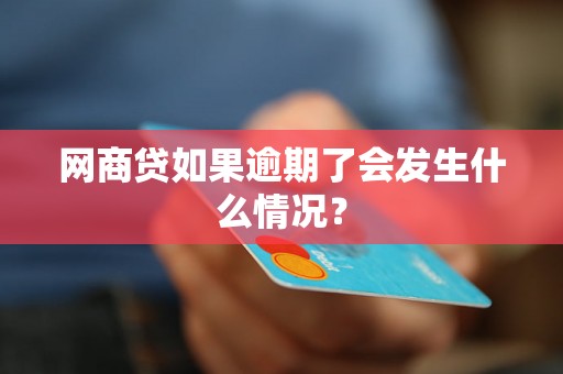 网商贷如果逾期了会发生什么情况? 网商贷如果逾期了会发生什么情况?