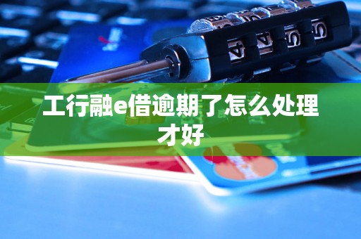 工行融e借逾期了怎么处理才好