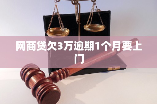 网商贷欠3万逾期1个月要上门