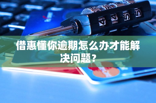 借惠懂你逾期怎么办才能解决问题? 借惠懂你逾期怎么办才能解决问题?