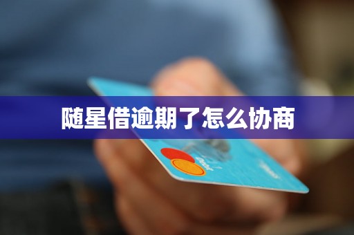 随星借逾期了怎么协商