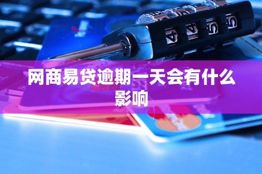 网商易贷逾期一天会有什么影响