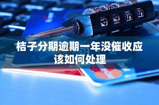 桔子分期逾期一年没催收应该如何处理