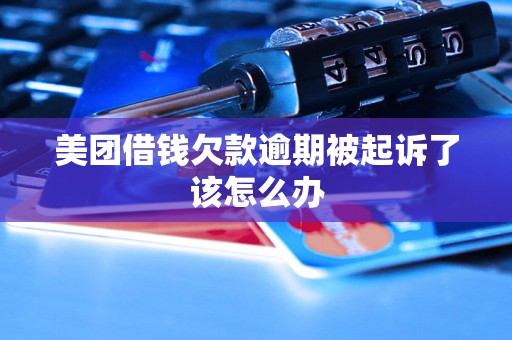 美团借钱欠款逾期被起诉了该怎么办 美团借钱欠款逾期被起诉了该怎么办