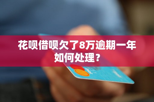 花呗借呗欠了8万逾期一年如何处理？