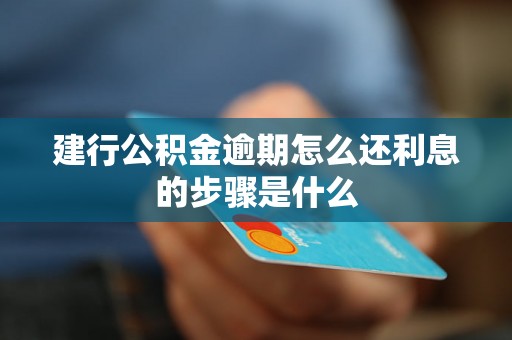 建行公积金逾期怎么还利息的步骤是什么 建行公积金逾期怎么还利息的步骤是什么