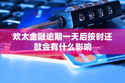 欢太金融逾期一天后按时还款会有什么影响